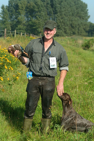 Jozef Sesink met Teska v.h. Wuusterveld