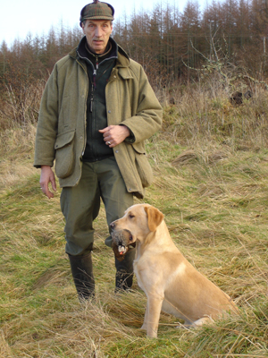 Dick Heijman met Cherwood Red Matuka